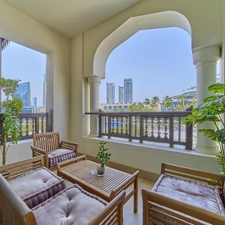 Burj Khalifa Partial View Peak Living Luxury 2Br Souk Al-Bahar Beside Dubai Mall-Golden Homes Extérieur photo